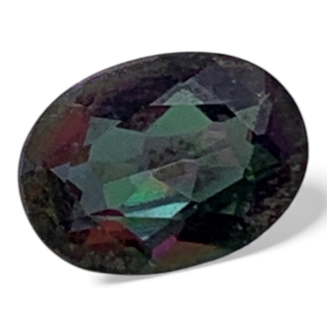 Faceted Blue Topaz Gemstone: 5.98x8.03mm - See Photos Gemstones Tested With Presidium Gem Tester Il - Berners Does Not Guarantee Authenticity Of Gemstones