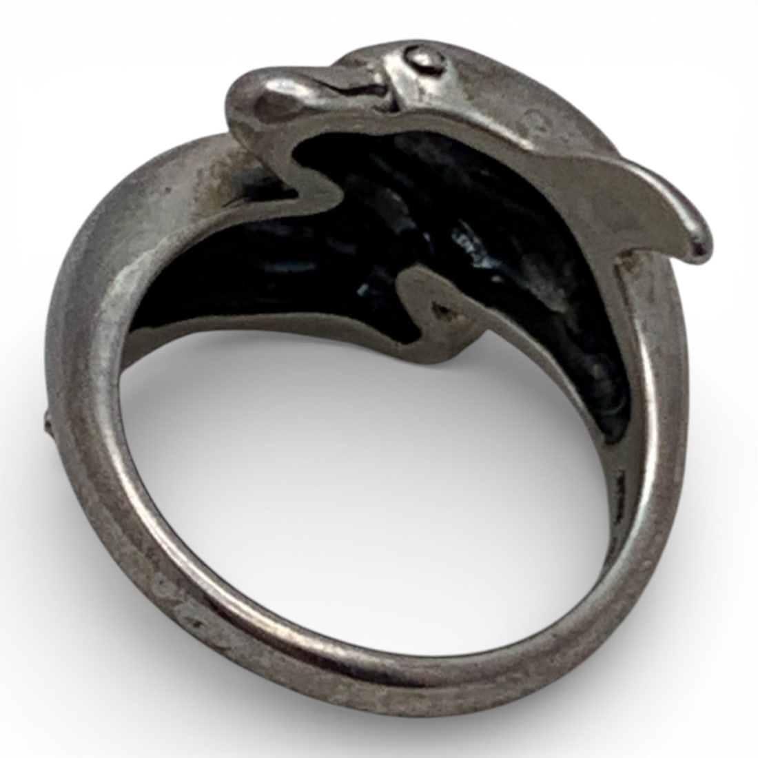 Sterling Silver Dolphin Ring - 2