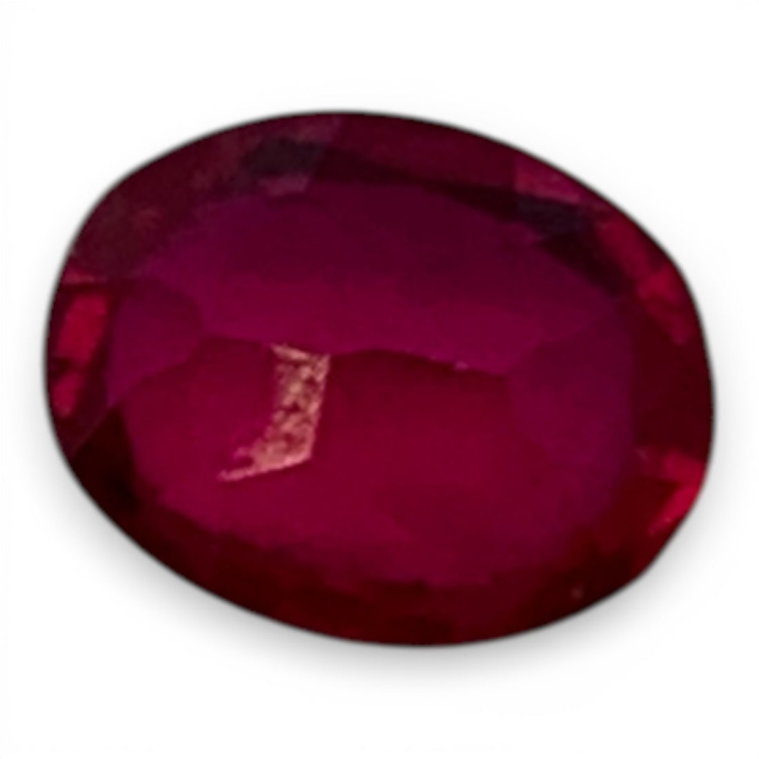 Faceted Pink Ruby Gemstone - 2