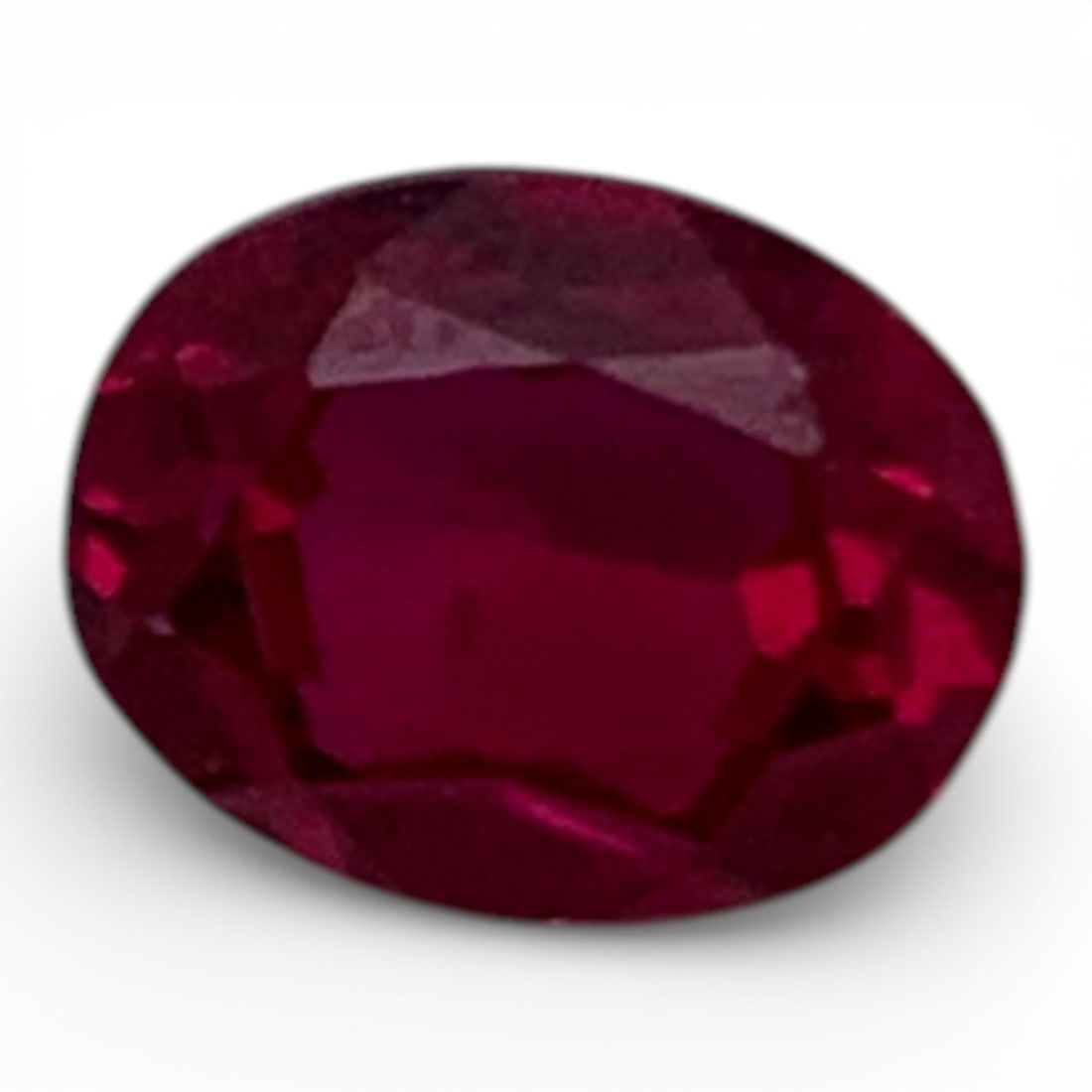 Faceted Pink Ruby Gemstone - 3