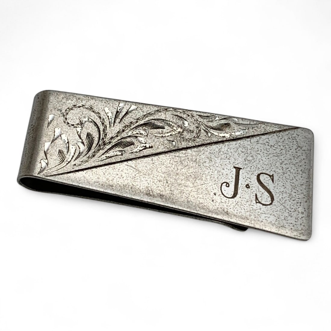 Marvel Sterling Silver Clip: Marked Marvel Sterling - 2 1/8" Long - 11.9 Grams