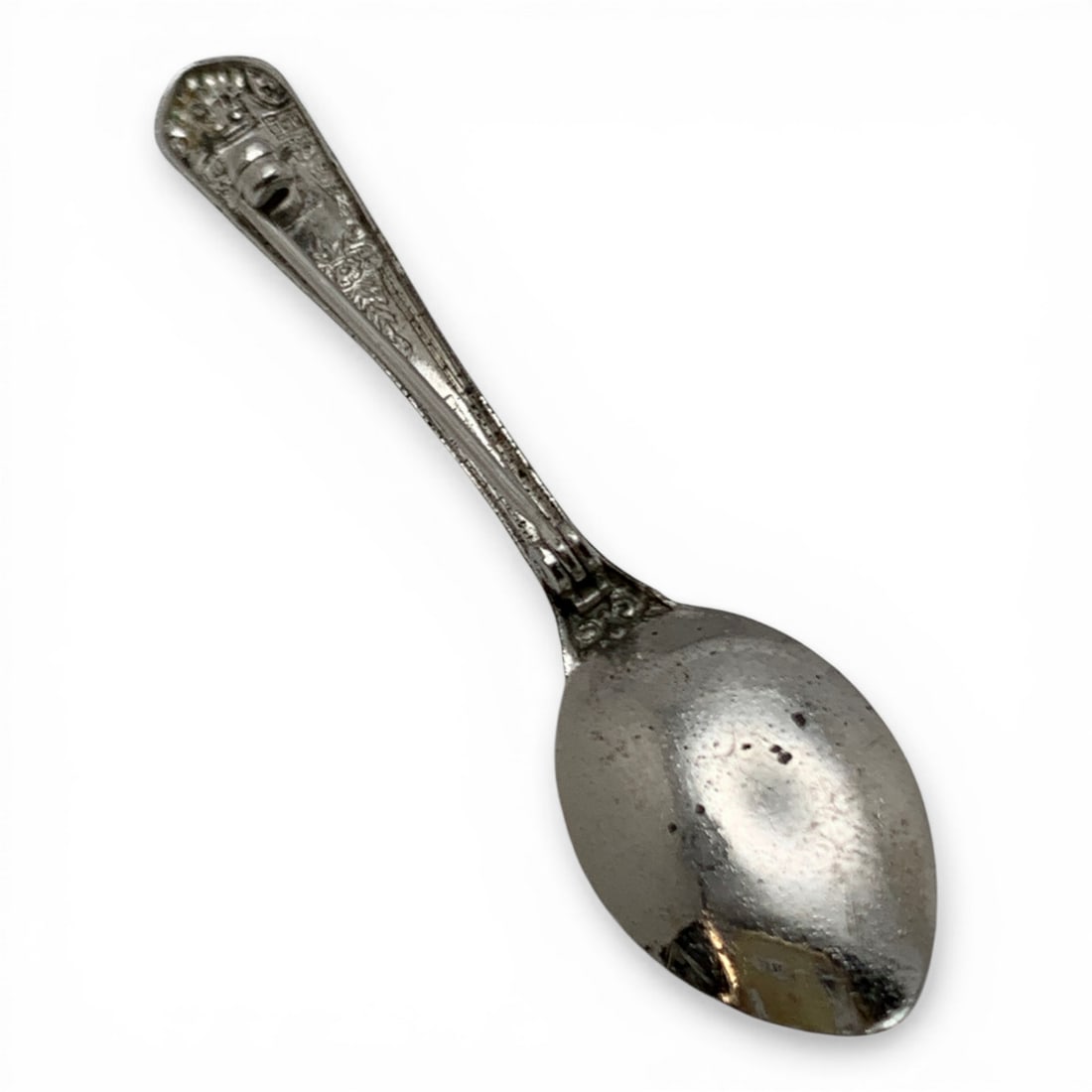 Sterling Silver Salt Spoon Pin - 2