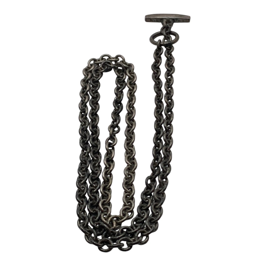 Sterling Silver Necklace: Marked 925 - 28 1/4" Long - 39.3 Grams