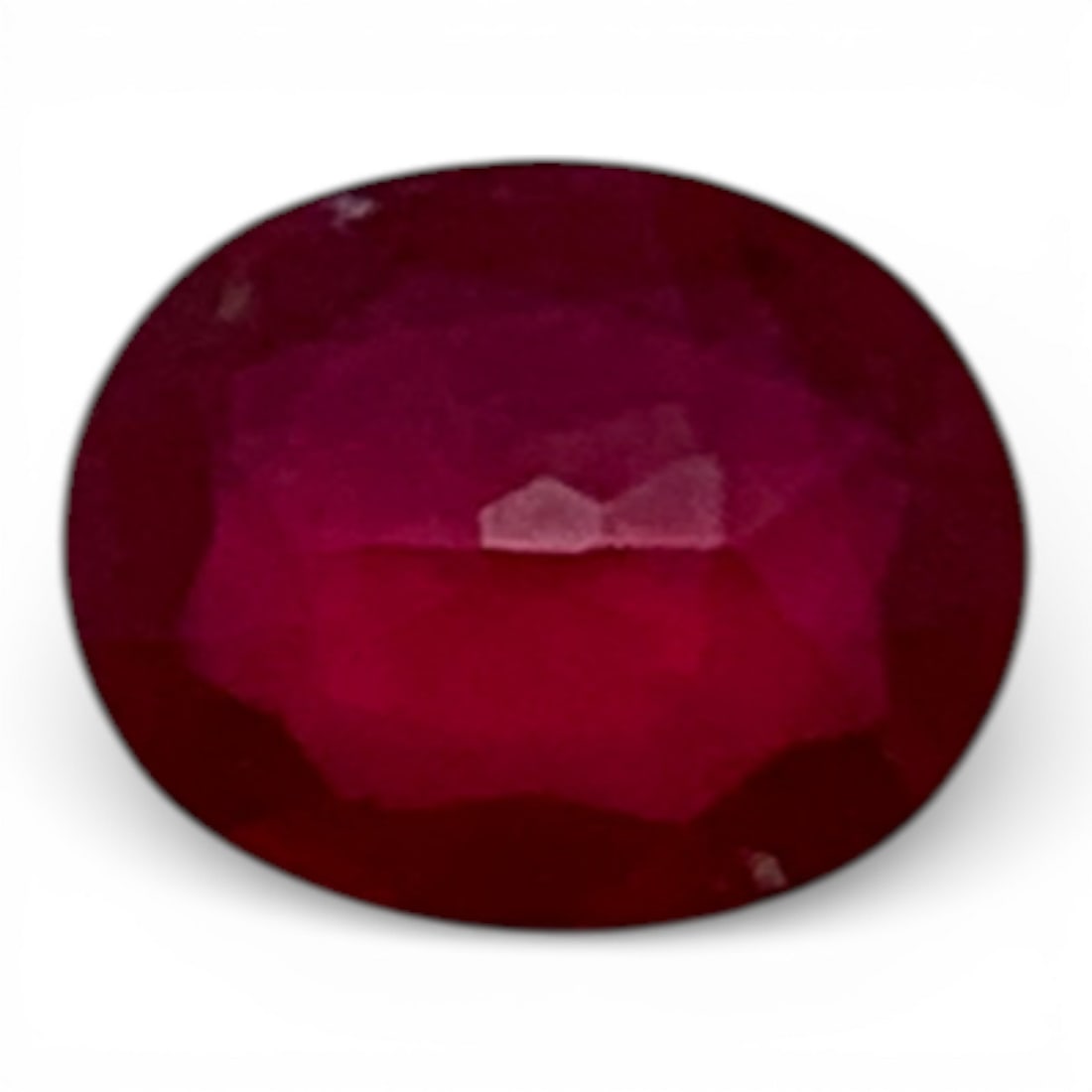 Faceted Pink Ruby Gemstone - 2