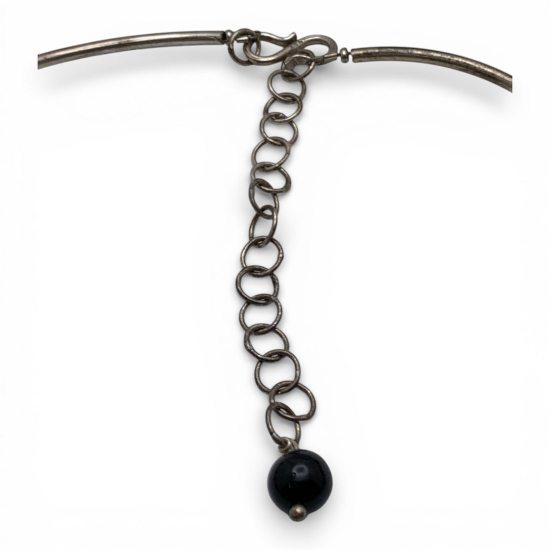 Sterling Silver Beaded Necklace - 3