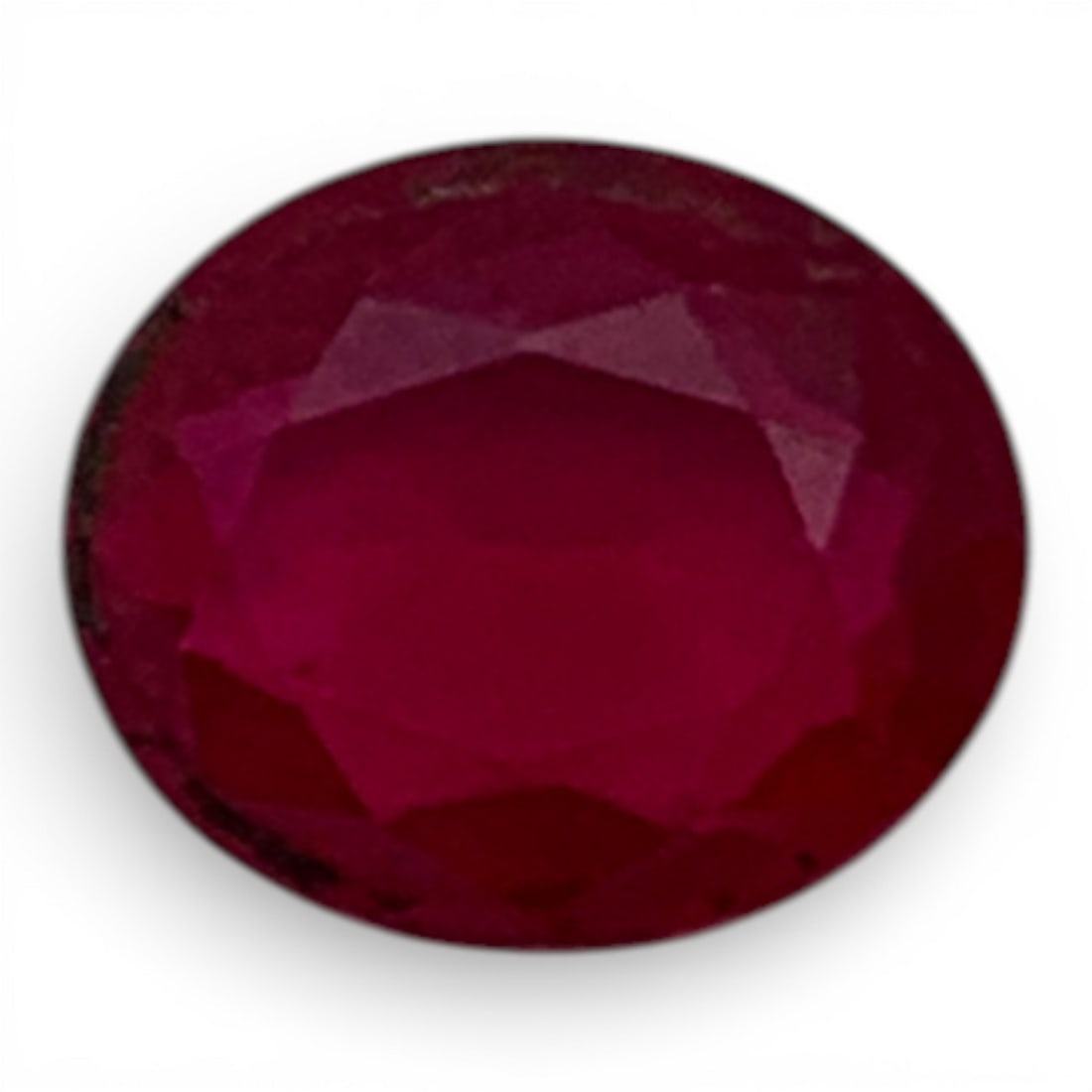 Faceted Pink Ruby Gemstone: 8.5x10.5mmGemstones Tested With Presidium Gem Tester Il - Berners Does Not Guarantee Authenticity Of Gemstones