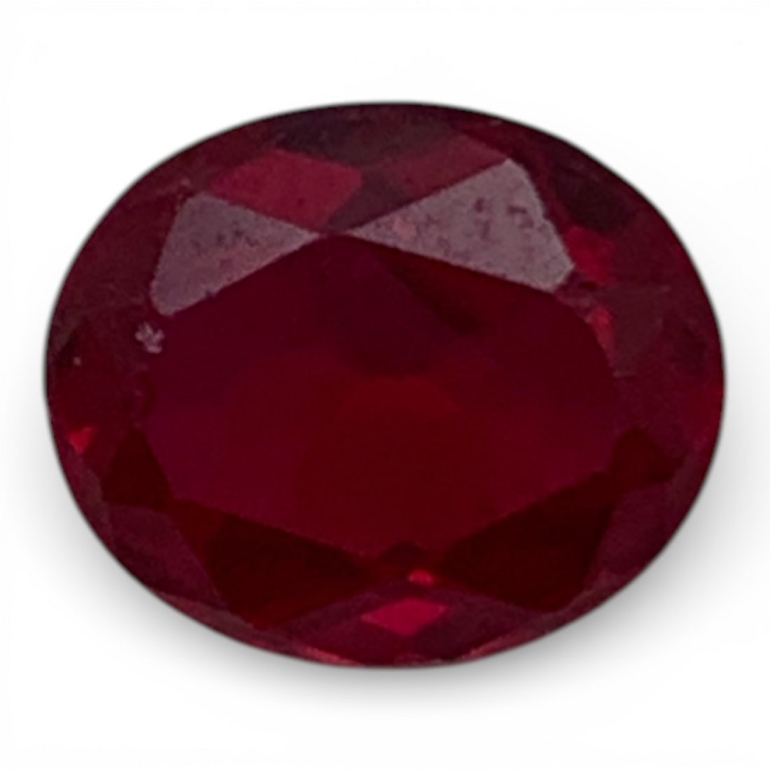 Faceted Pink Ruby Gemstone: 8.5x10.5mmGemstones Tested With Presidium Gem Tester Il - Berners Does Not Guarantee Authenticity Of Gemstones