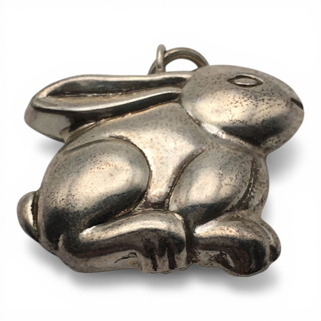 Silver Rabbit Pendant - 3