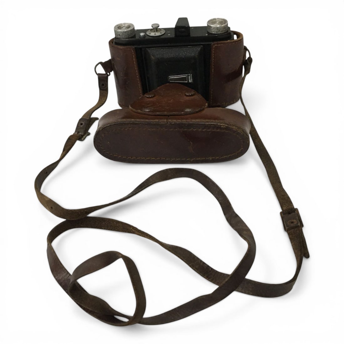 Germany Vintage Camera In Leather Case (1 of 6)