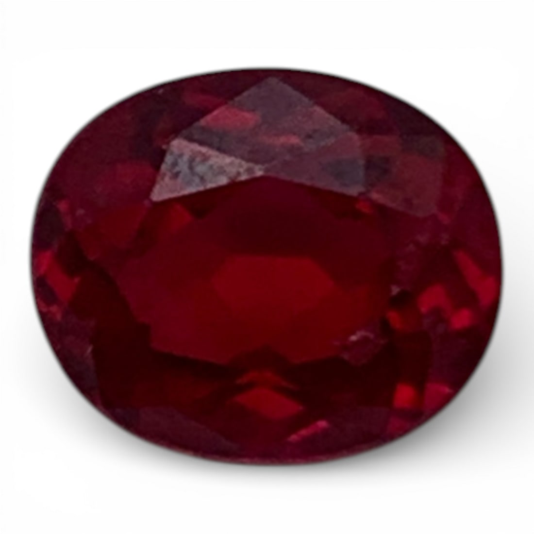 Faceted Pink Ruby Gemstone (1 of 4)