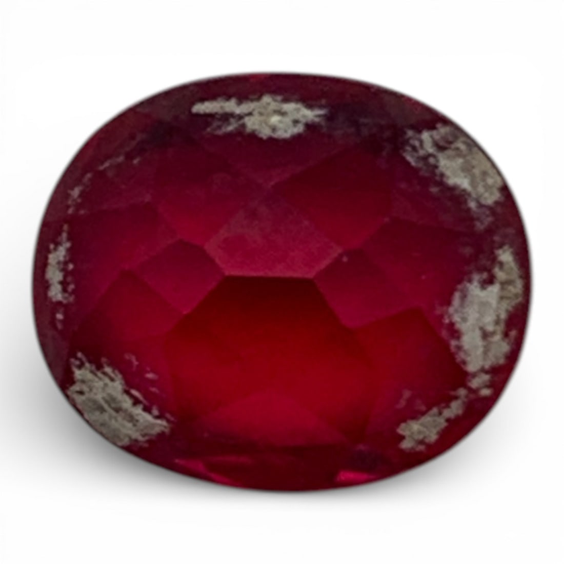 Faceted Pink Ruby Gemstone - 4