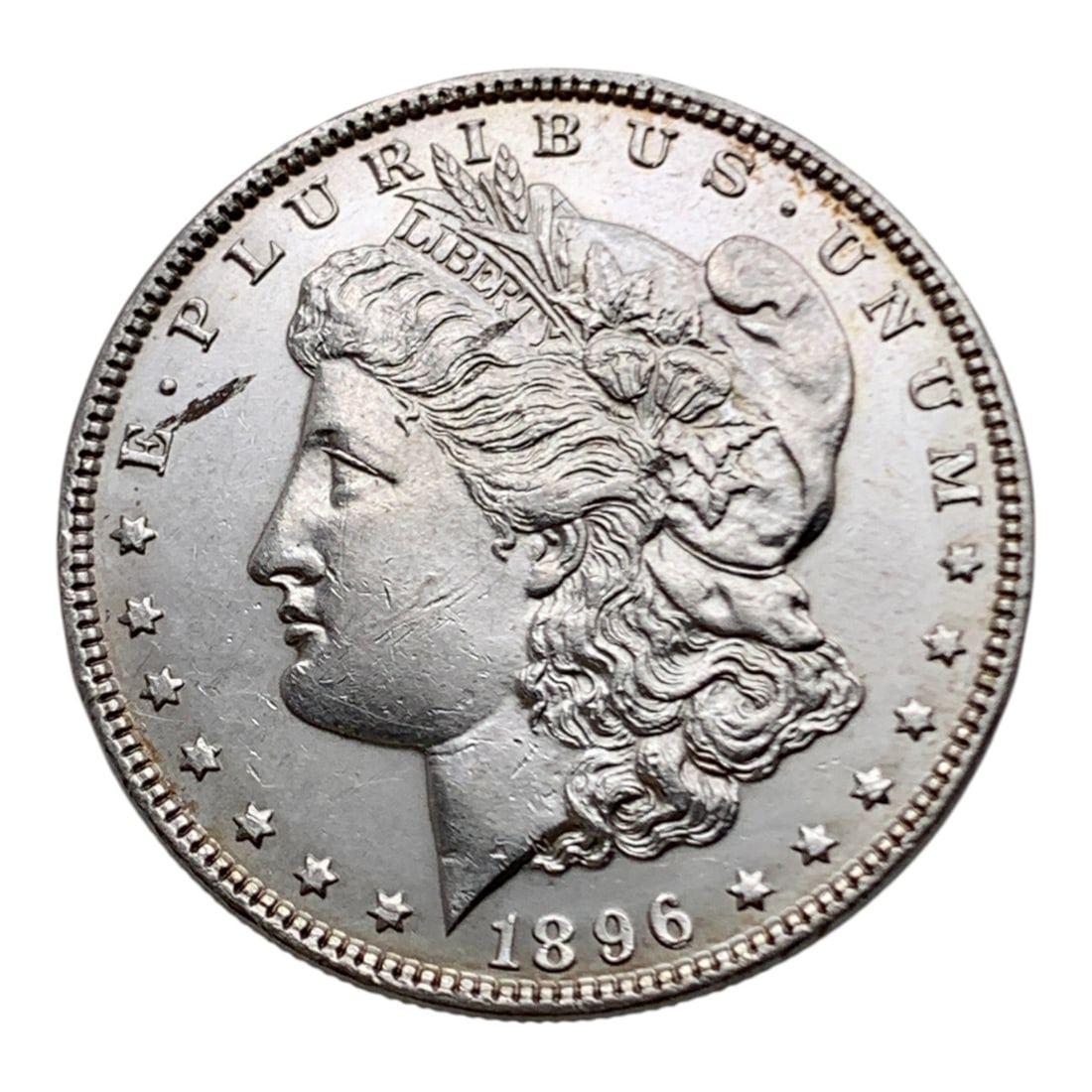 1896 Morgan Silver Dollar: 90% Silver Content - United States Of America~ One Dollar