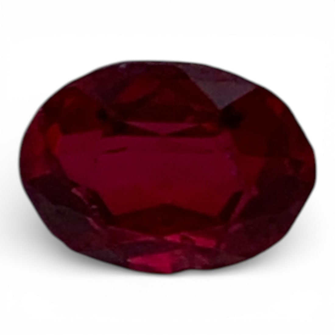 Faceted Pink Ruby Gemstone (1 of 3)