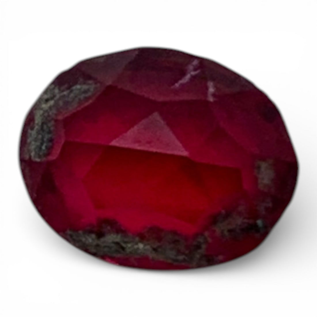Faceted Pink Ruby Gemstone - 2