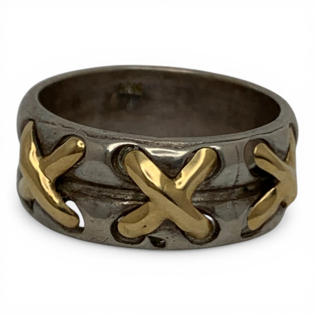 Sterling Silver & 18k Gold Ring (1 of 6)