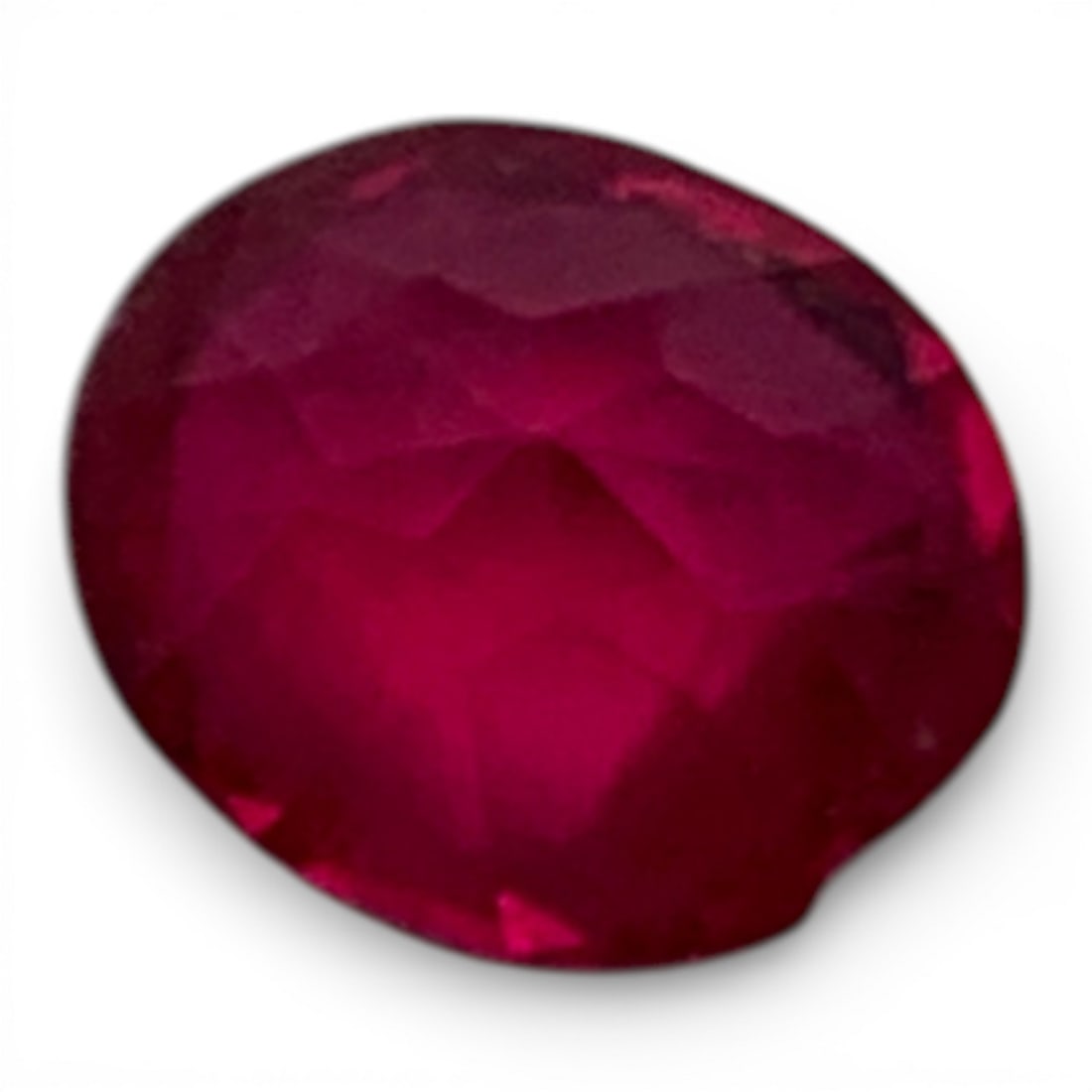 Faceted Pink Ruby Gemstone - 2