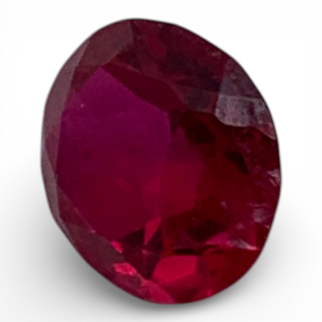 Faceted Pink Ruby Gemstone - 3
