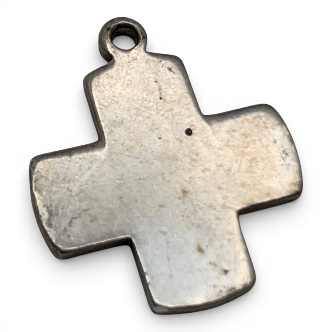 Silver Cross Charm - 2