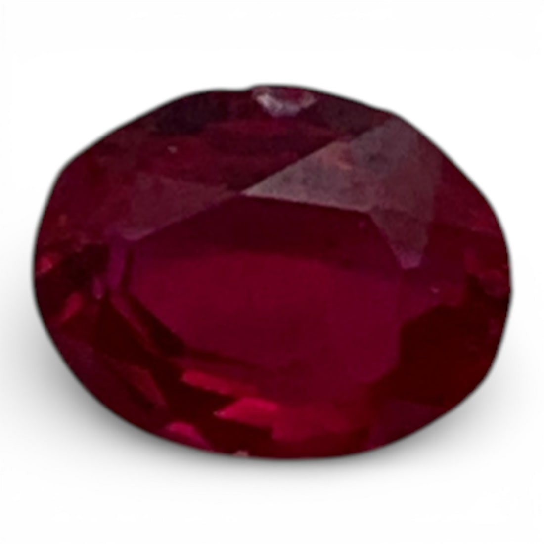 Faceted Pink Ruby Gemstone: 4.5x6.5mmGemstones Tested With Presidium Gem Tester Il - Berners Does Not Guarantee Authenticity Of Gemstones