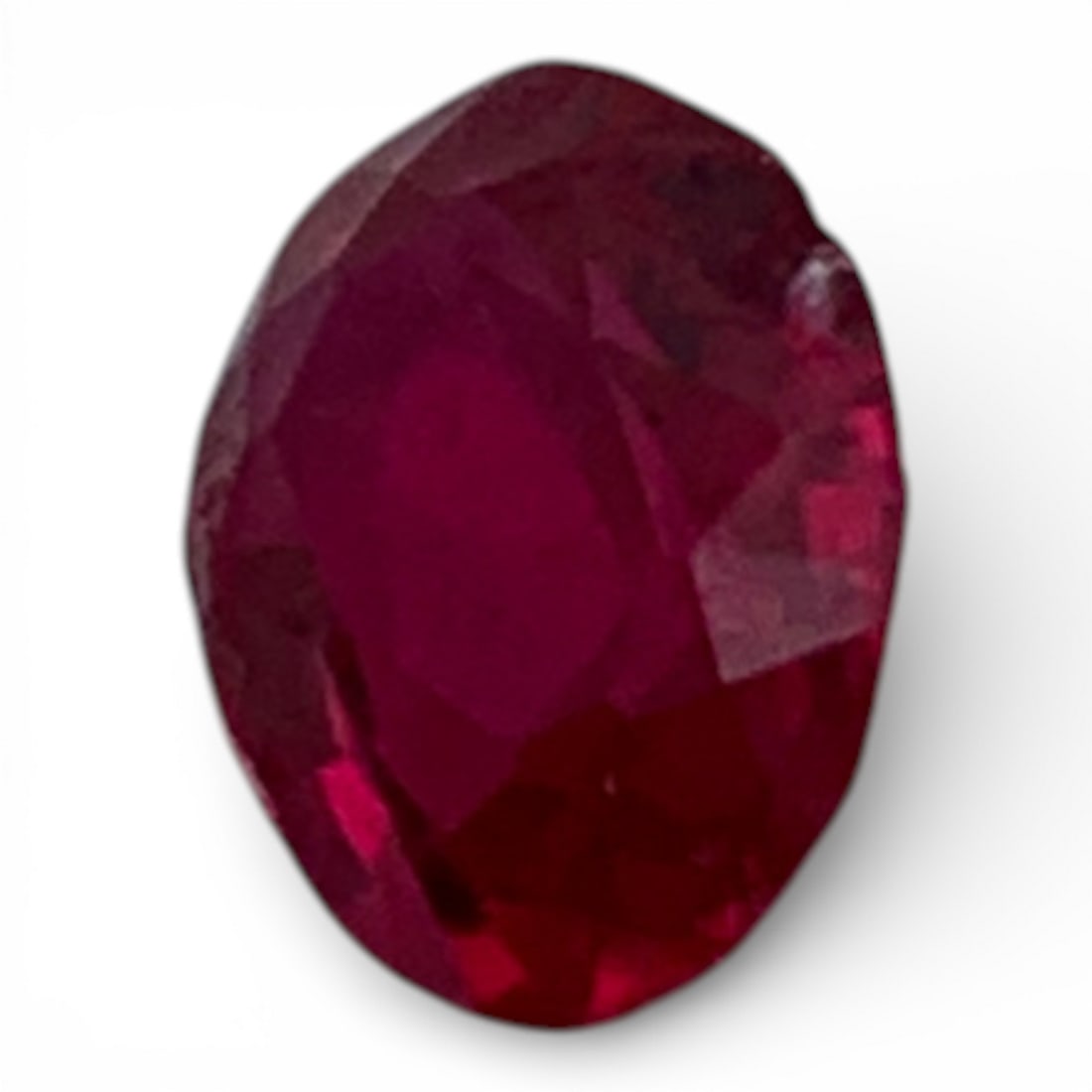 Faceted Pink Ruby Gemstone - 4