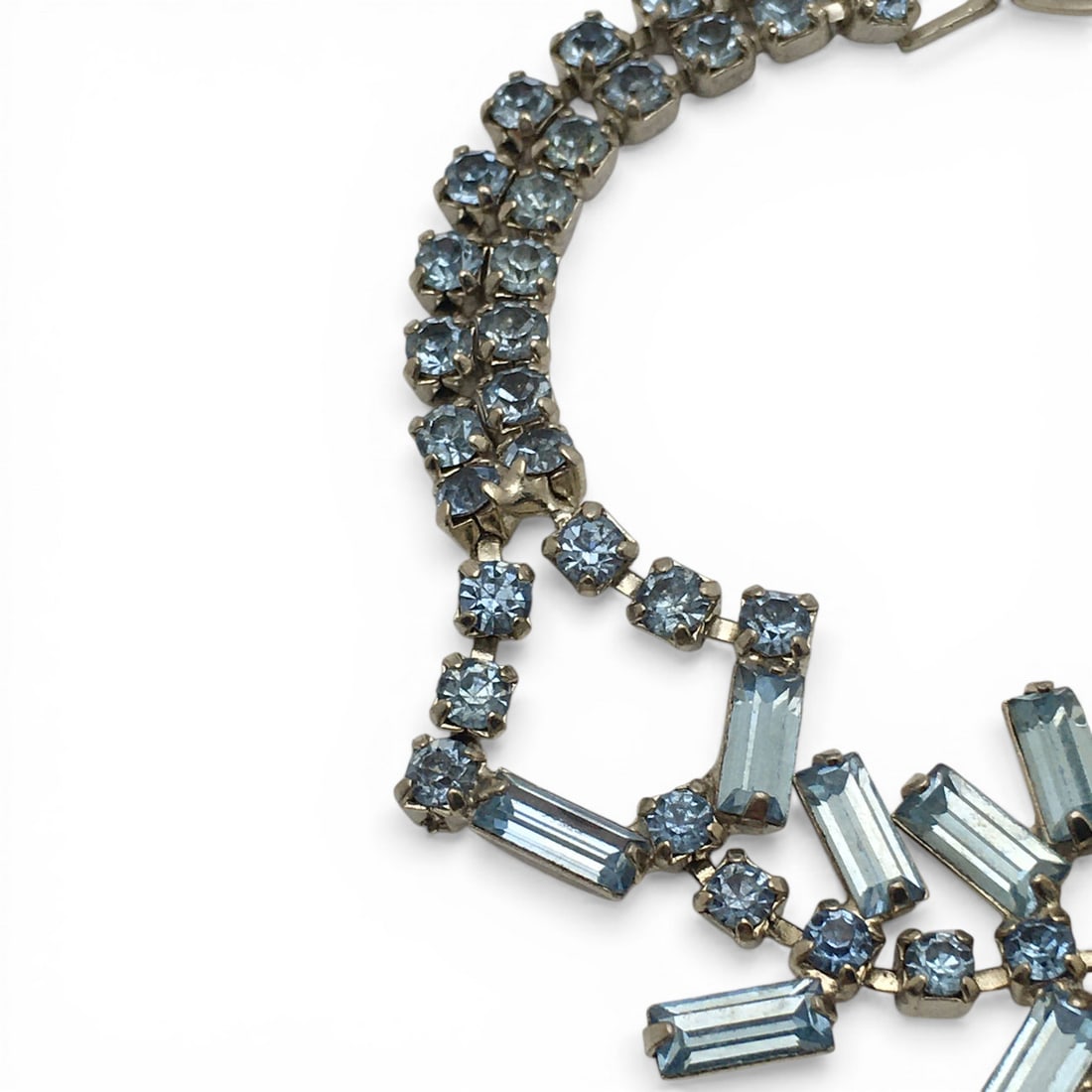 Blue Rhinestone Bracelet - 4