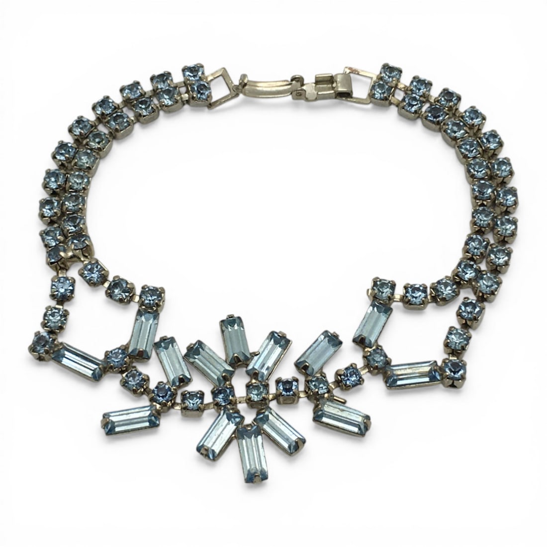 Blue Rhinestone Bracelet - 5