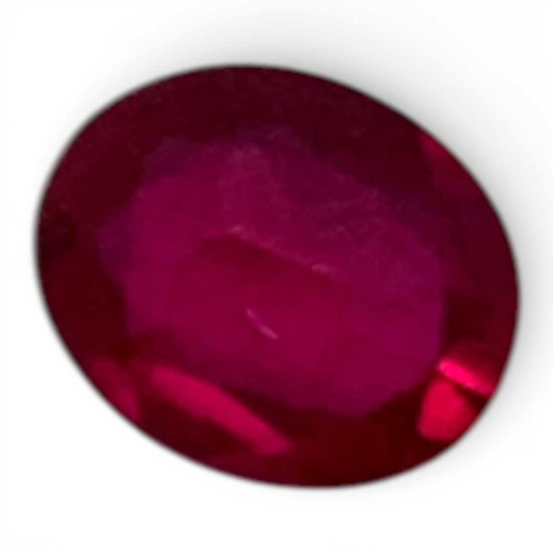 Faceted Pink Ruby Gemstone - 2