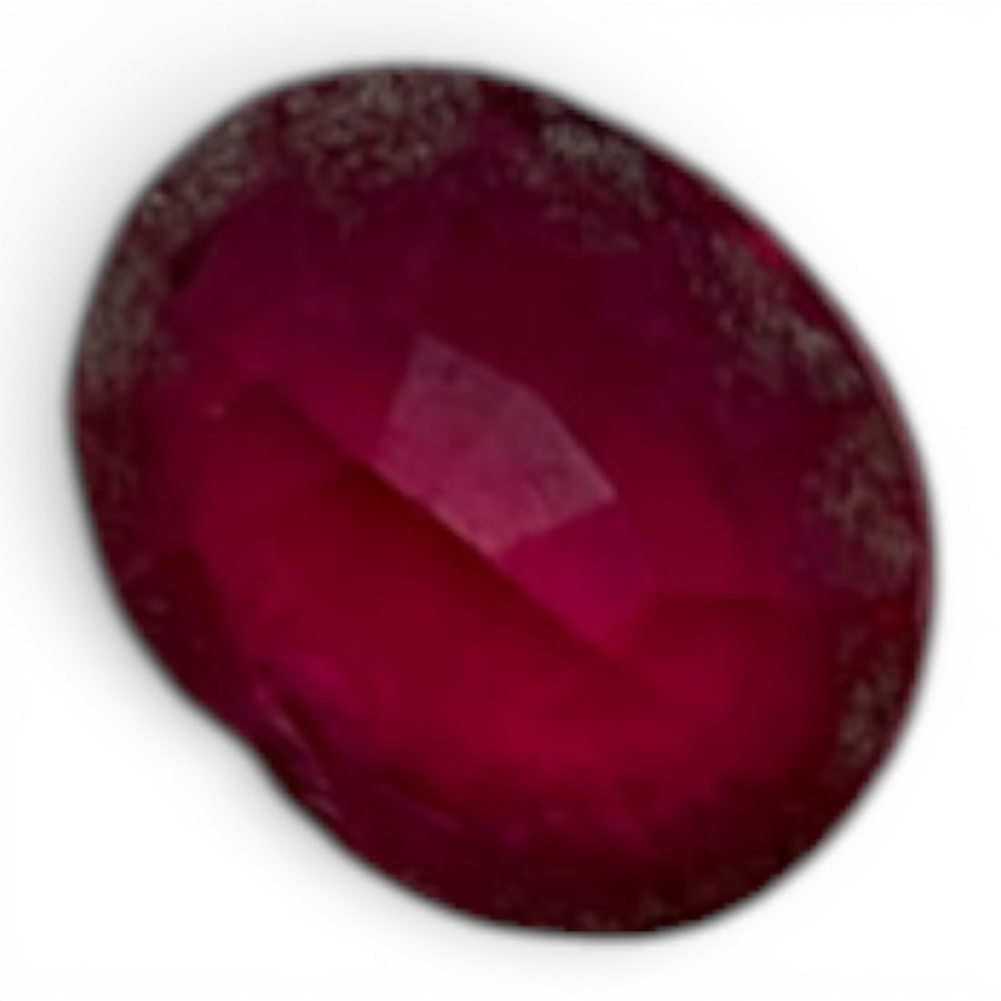 Faceted Pink Ruby Gemstone - 2