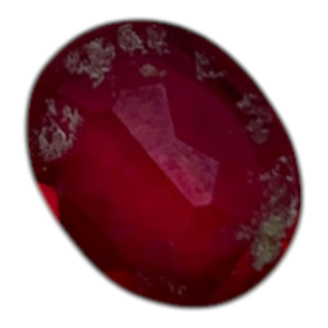 Faceted Pink Ruby Gemstone - 2