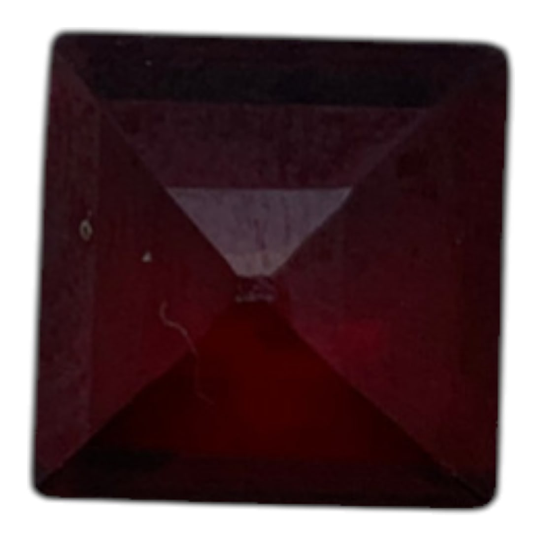 Faceted Pink Ruby Gemstone - 2