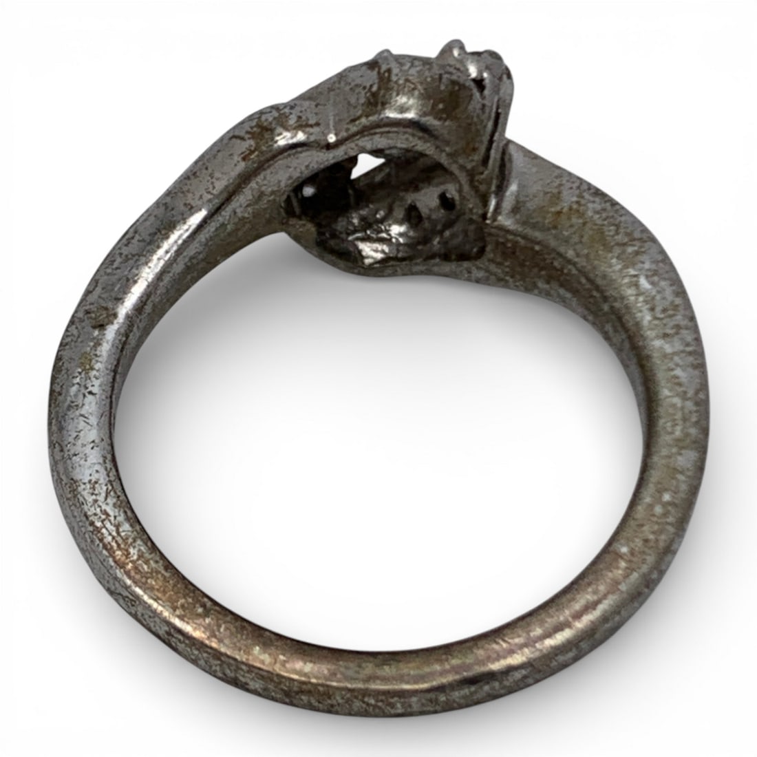 Sterling Silver & Diamond Ring - 2