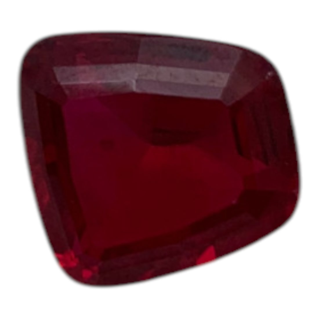 Faceted Pink Ruby Gemstone: 10x10.5mmGemstones Tested With Presidium Gem Tester Il - Berners Does Not Guarantee Authenticity Of Gemstones