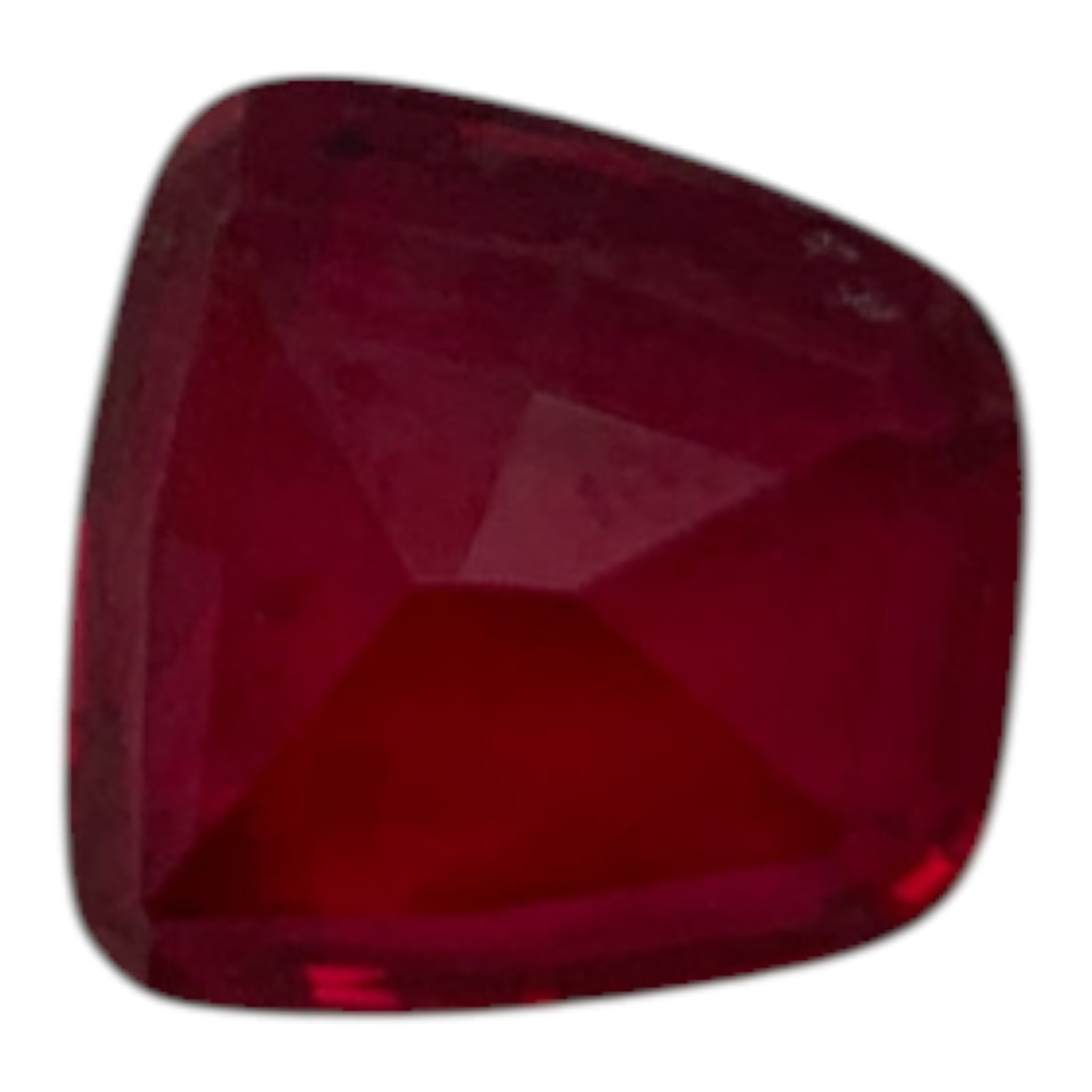Faceted Pink Ruby Gemstone - 2
