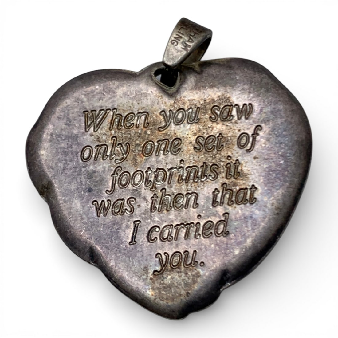 Sterling Silver Heart Pendant - 2