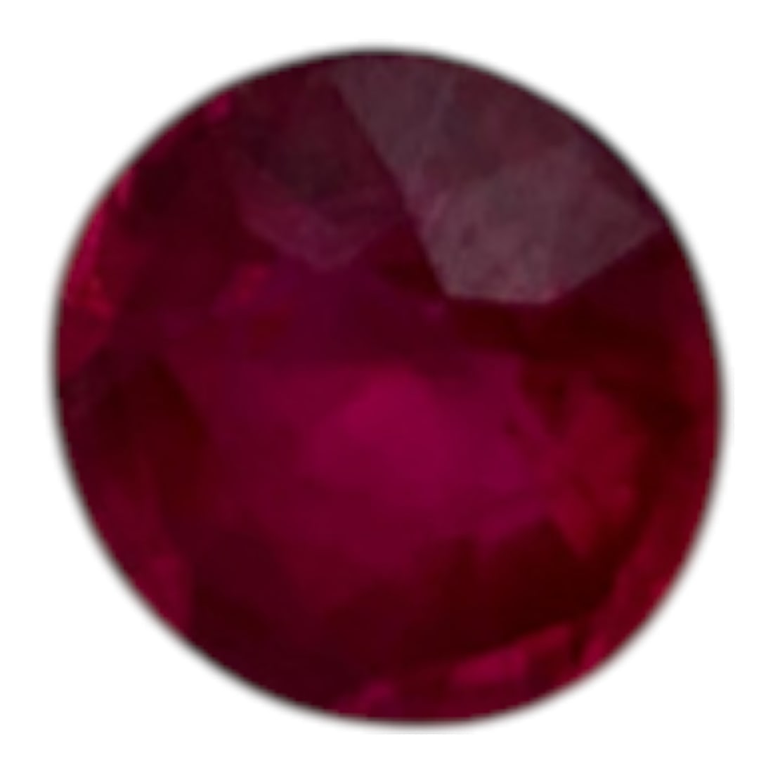 Faceted Pink Ruby Gemstone: 6.5mm DiameterGemstones Tested With Presidium Gem Tester Il - Berners Does Not Guarantee Authenticity Of Gemstones