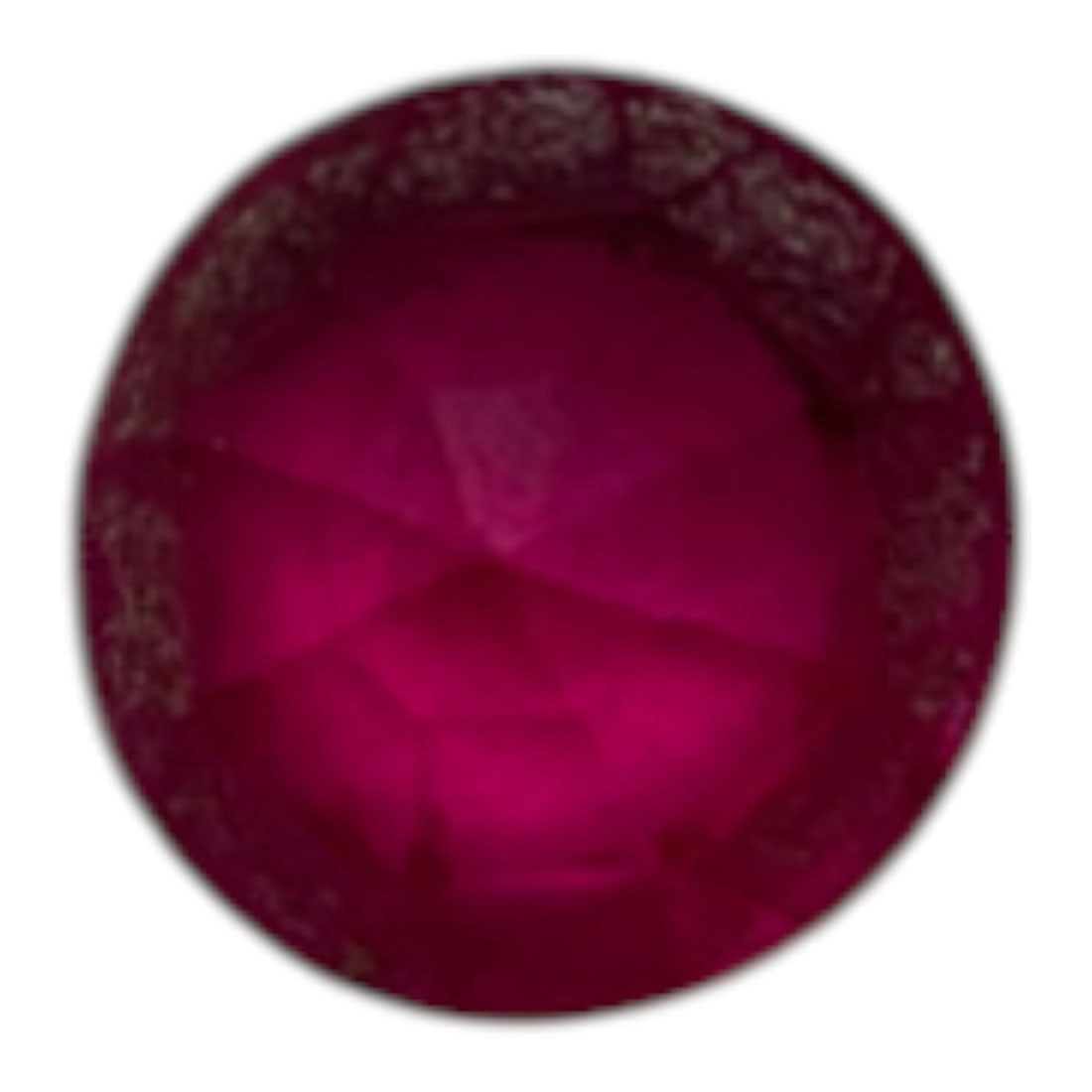 Faceted Pink Ruby Gemstone - 2