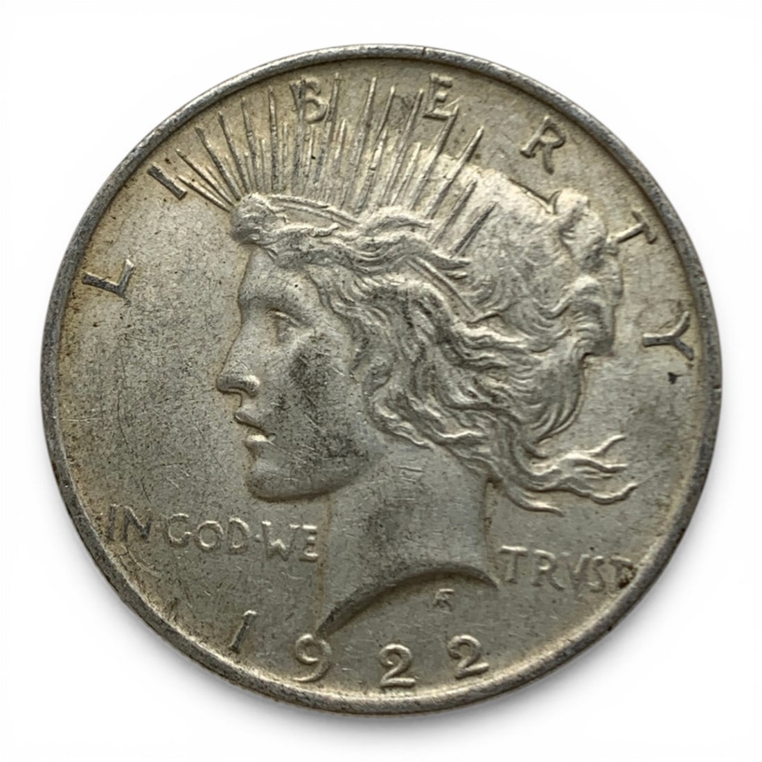 1922 Silver Peace Dollar: 90% Silver Content - United States Of America~ One Dollar