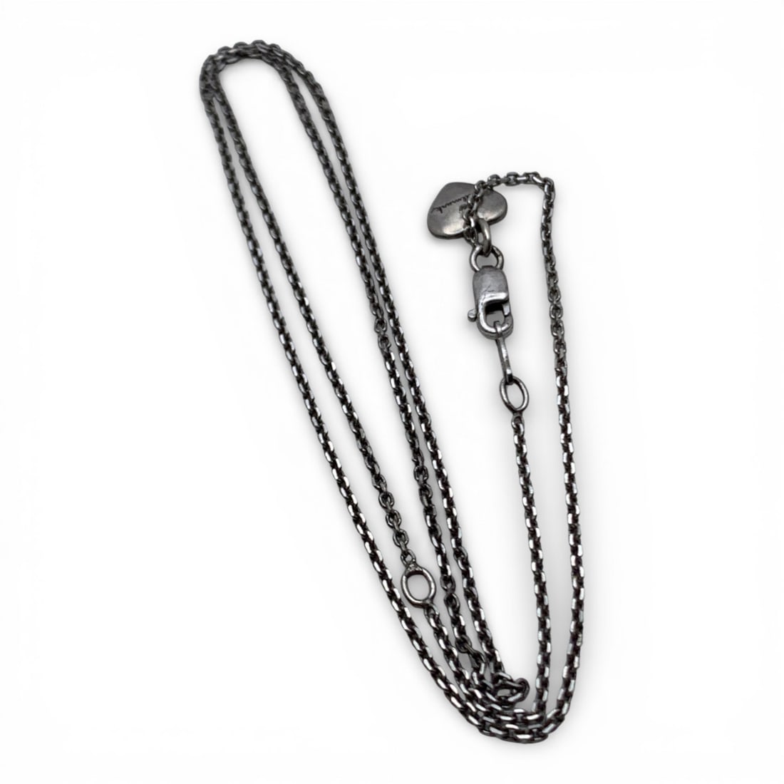 Sterling Silver Necklace: Marked 925 - 18 1/4" Long - 2.7 Grams