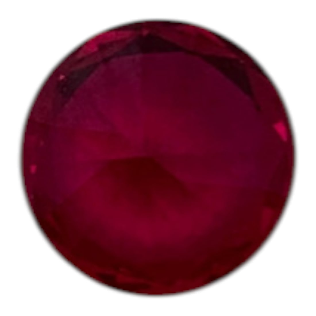 Faceted Pink Ruby Gemstone - 2