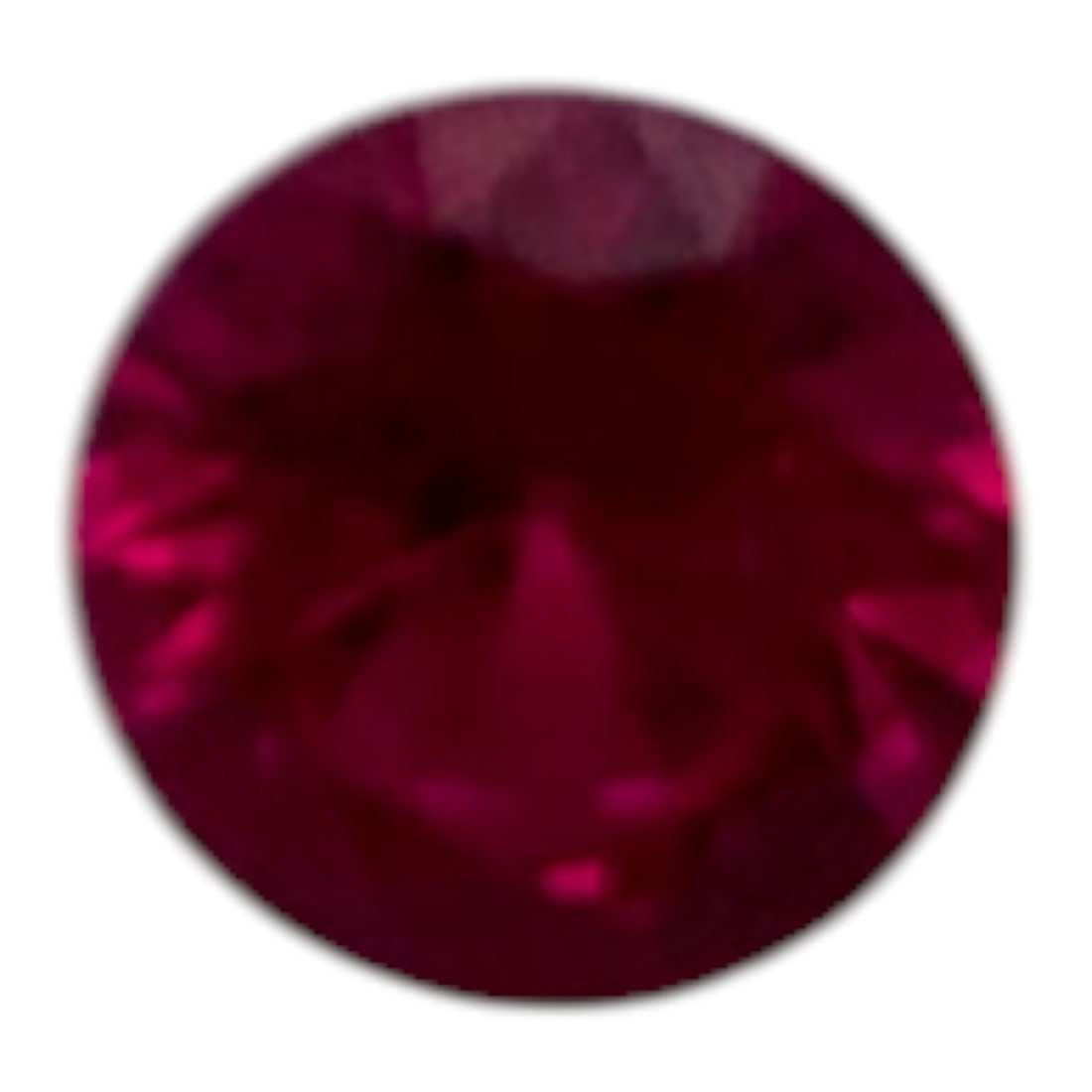 Faceted Pink Ruby Gemstone: 4.5mm DiameterGemstones Tested With Presidium Gem Tester Il - Berners Does Not Guarantee Authenticity Of Gemstones