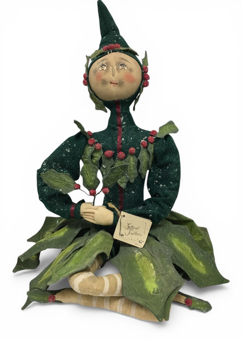 Gallerie 2 Christmas Elf Figure: Decorative Figure. Approx. 22" Long.