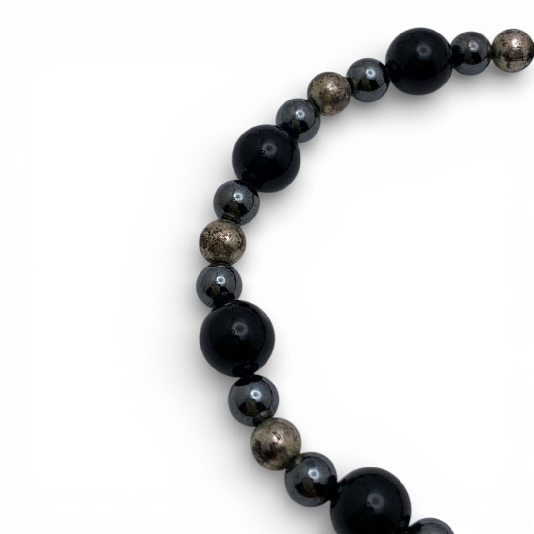 Sterling Silver Beaded Bracelet - 3