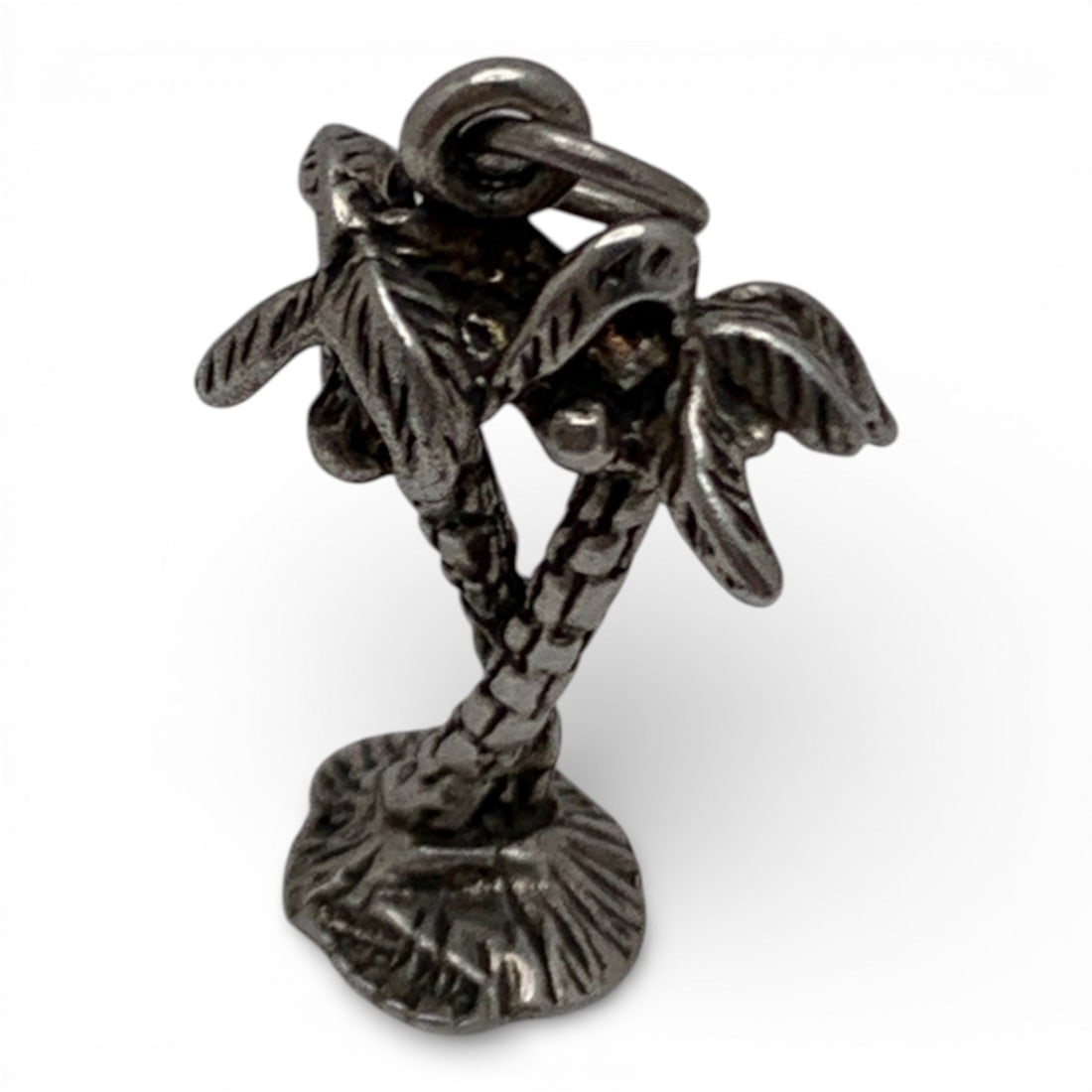 Sterling Silver Palm Tree Charm - 4