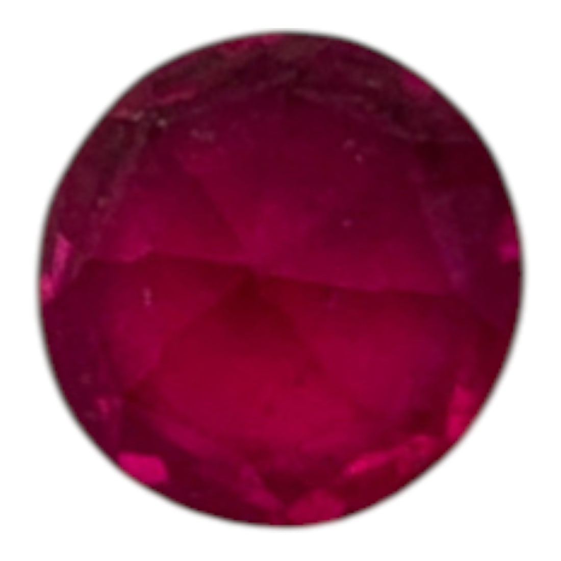 Faceted Pink Ruby Gemstone - 2