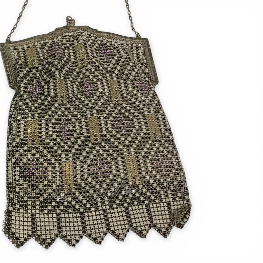 Enameled Mesh Purse - 2