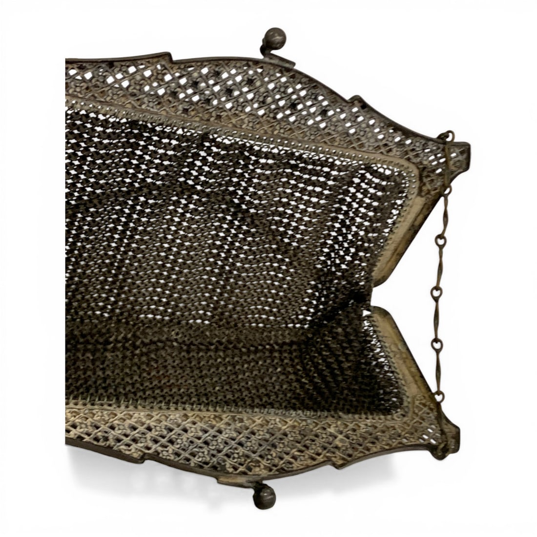 Enameled Mesh Purse - 4