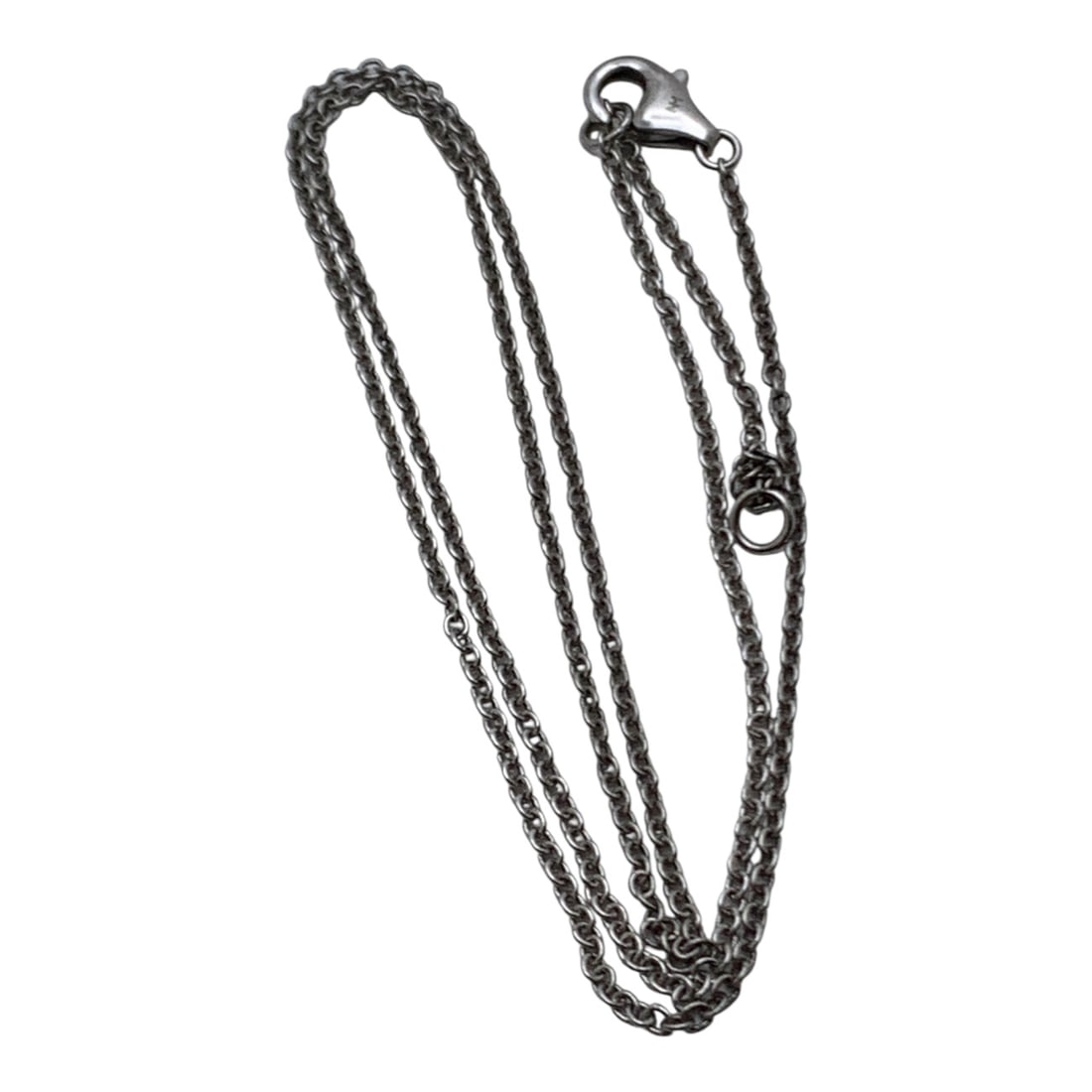 Sterling Silver Necklace: Marked 925 - 20 1/2" Long - 3.0 Grams