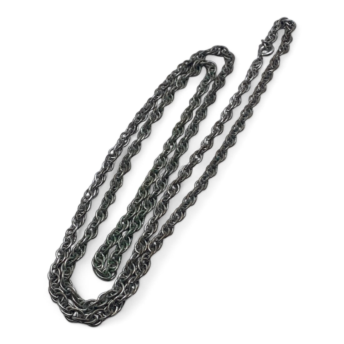 Sterling Silver Necklace: Marked Sterling - 29 1/2" Long - 22.4 Grams