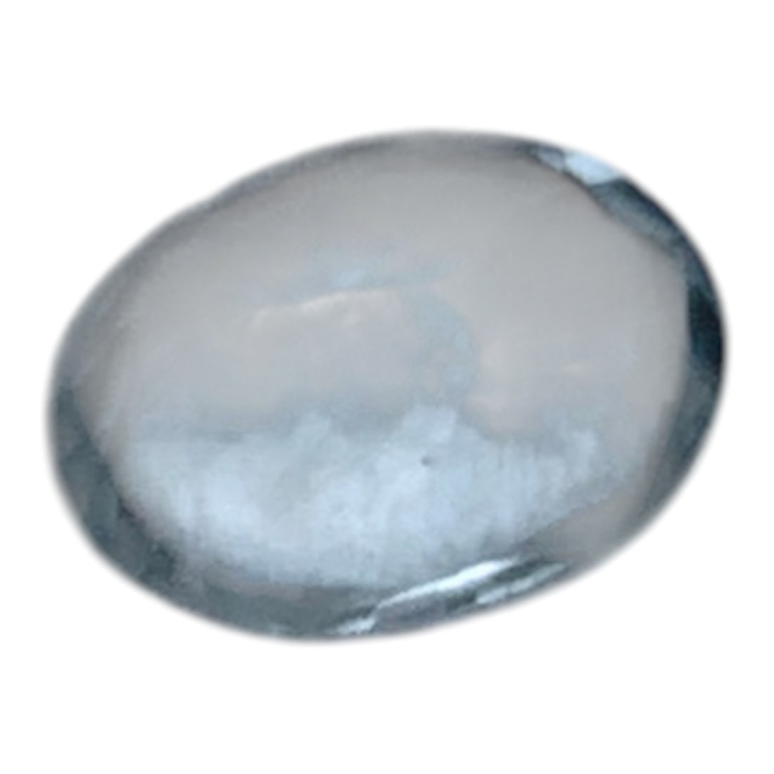 Faceted Clear Blue Topaz Gemstone - 3