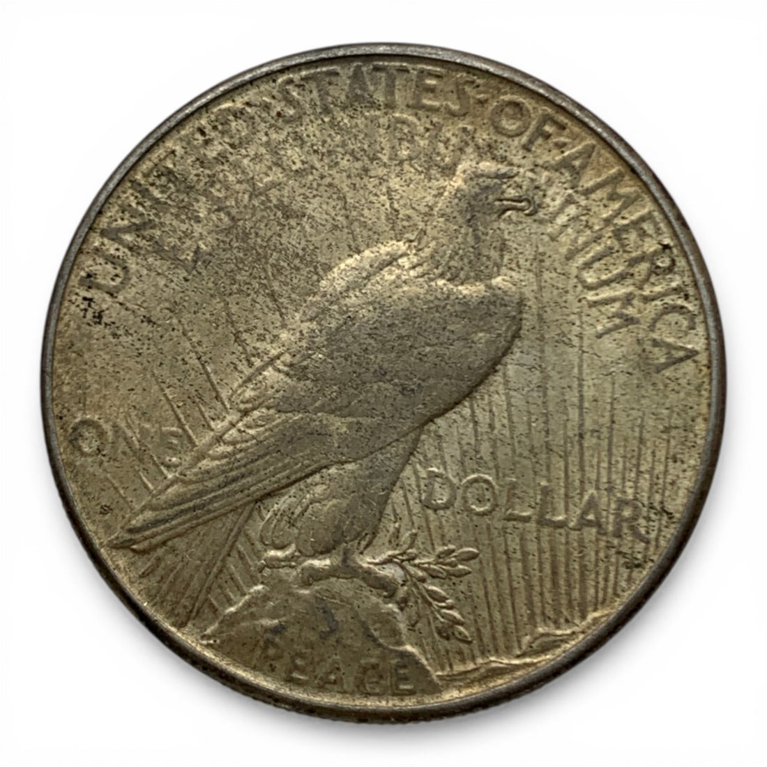 1923 S Silver Peace Dollar - 2